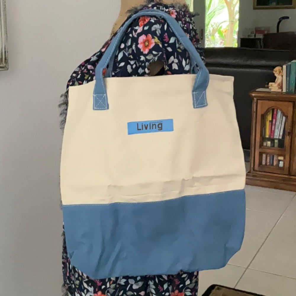 Martha Stewart Living Canvas Tote Bag
